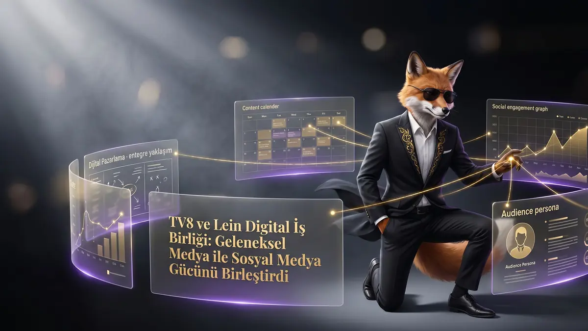 TV8 ve Lein Digital İş Birliği: Geleneksel Medya ile Sosyal Medya Gücünü Birleştirdi